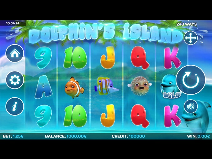 Dolphin's Island by iSoftBet
