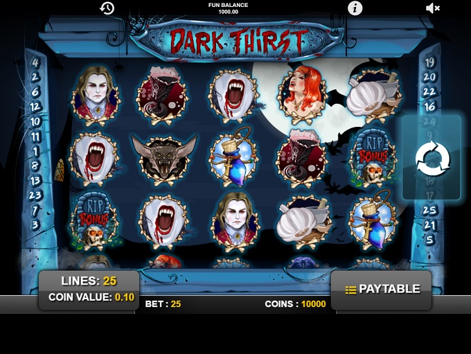 Dark Thirst by 1x2gaming