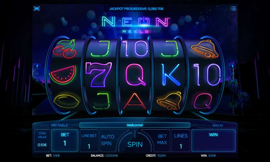 Neon Reels gameplay screenshot