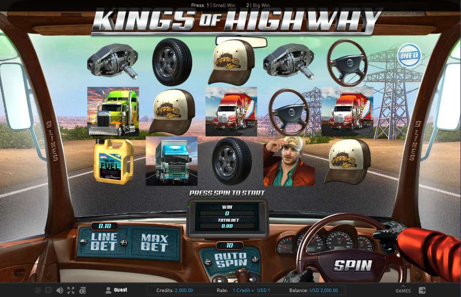 Highway Kings gameplay screenshot