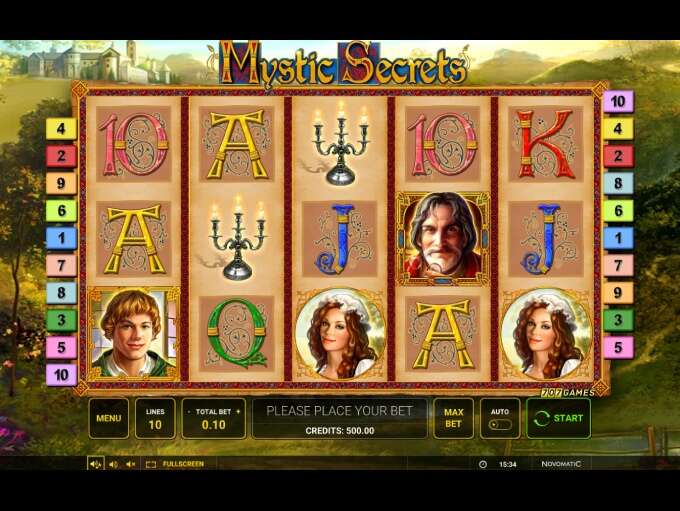 Mystic Secrets gameplay screenshot