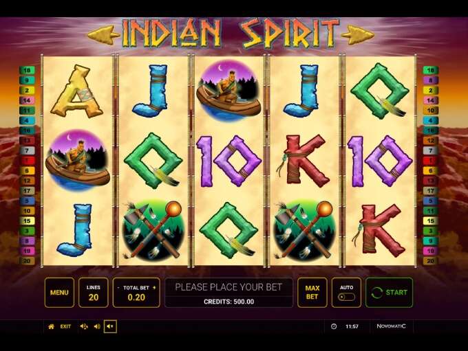 Indian Spirit by Novomatic