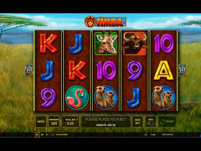 African Simba gameplay screenshot