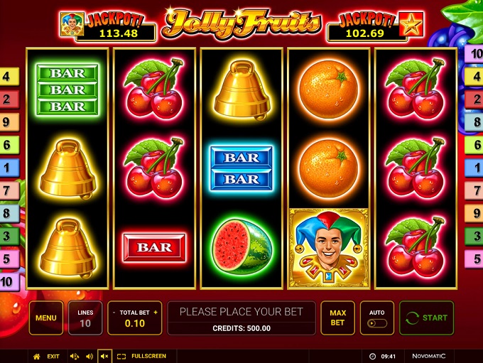 Jolly Fruits by Novomatic