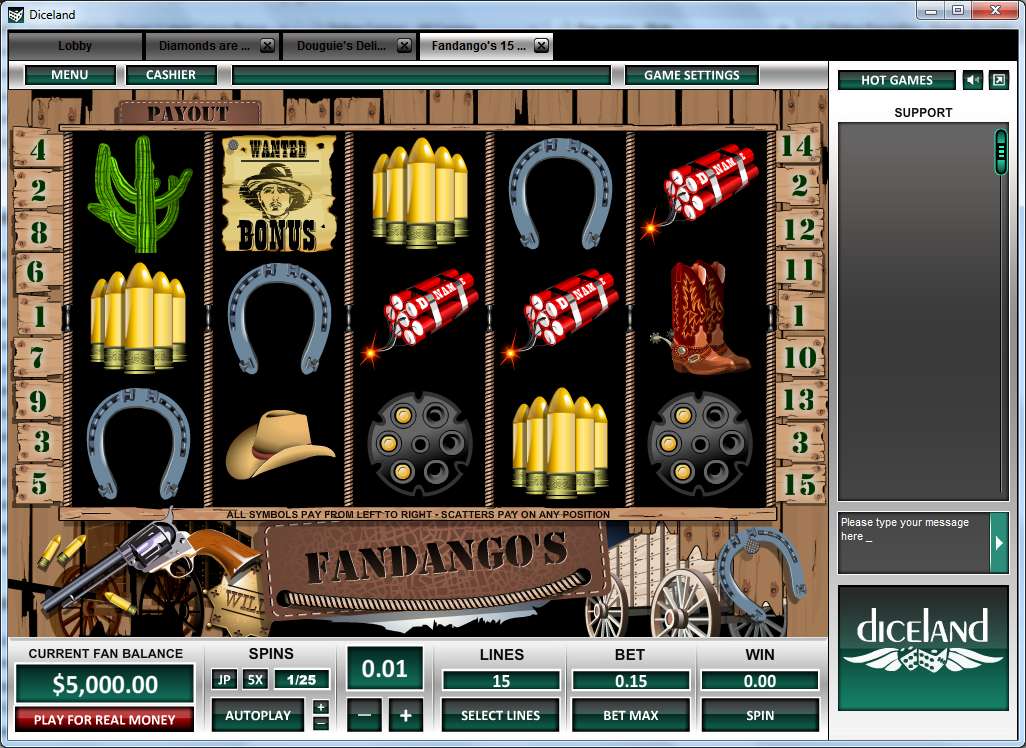 Fandango's by Octopus Gaming