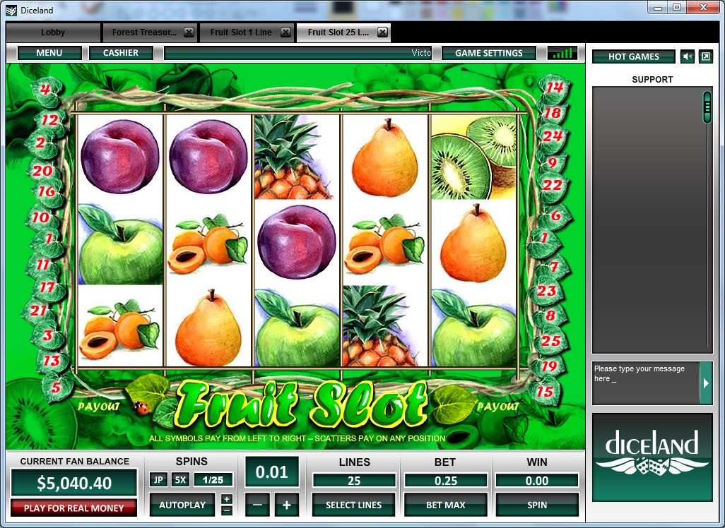 Fruit Slot gameplay screenshot