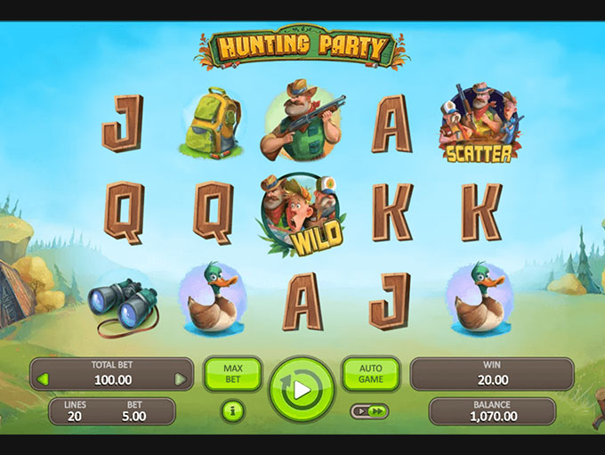 Hunting Party by Booongo