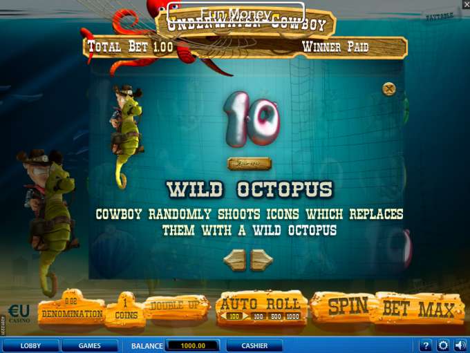 Underwater Cowboy by Skill on Net