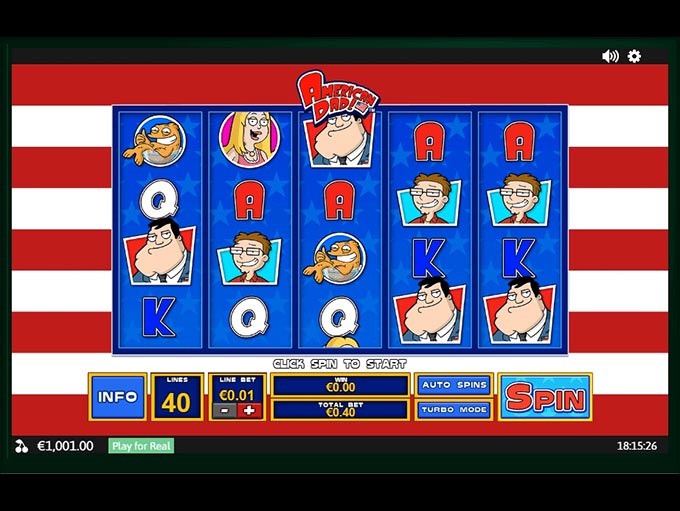 American Dad! by Playtech