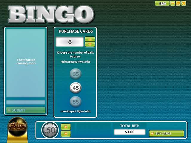 American Bingo gameplay screenshot