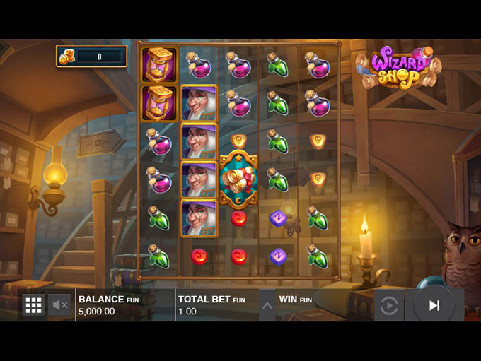 Wizard Shop by Push Gaming