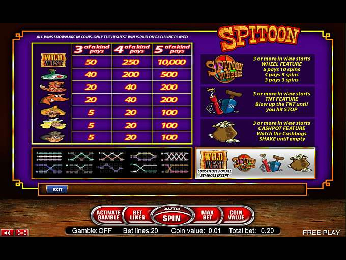 Spitoon by Storm Gaming Technology