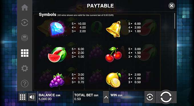 Star Fall by Push Gaming