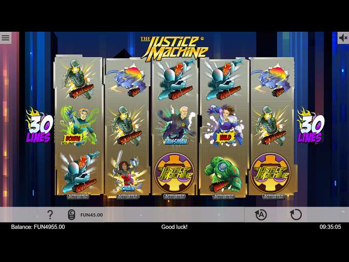 The Justice Machine by 1x2gaming