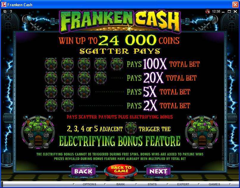 Franken Cash by Games Global