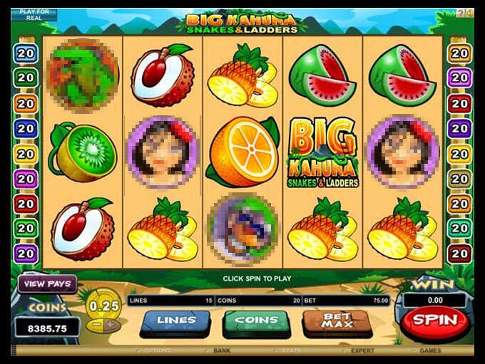 The Big Kahuna Snakes and Ladders by Games Global