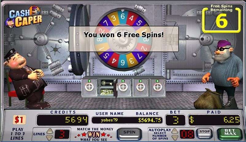 Cash Caper by NYX Interactive