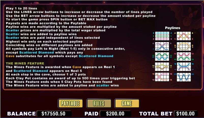 Diamond Cave by NYX Interactive