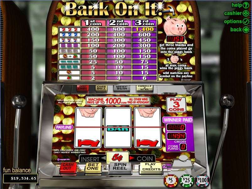 Bank on It by Real Time Gaming