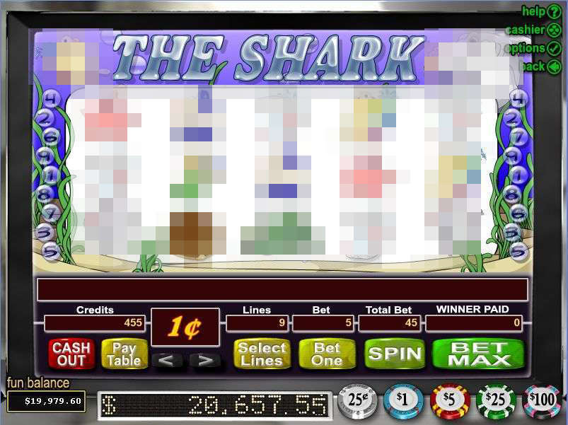 The Shark by Real Time Gaming
