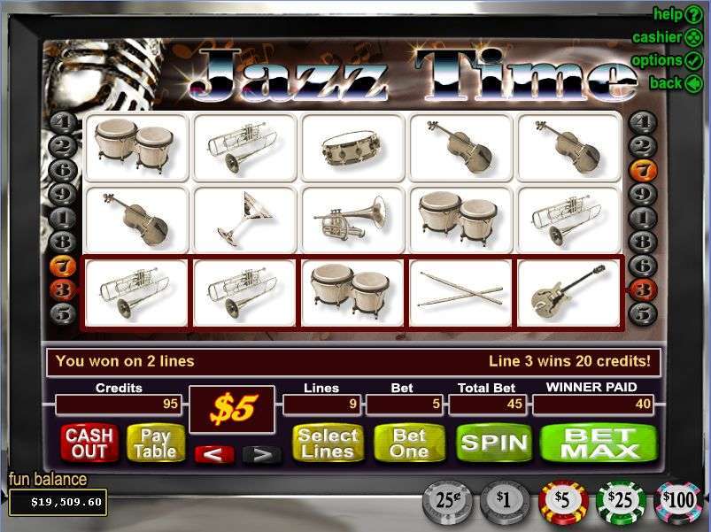 Jazz Time by Real Time Gaming