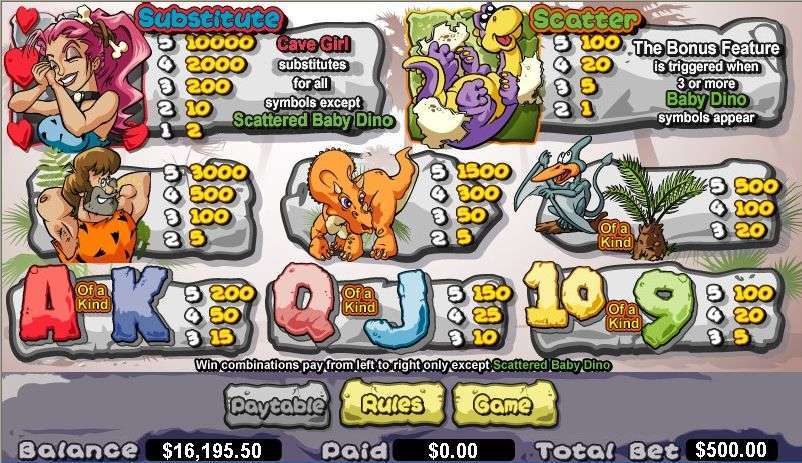 Dino Delight gameplay screenshot