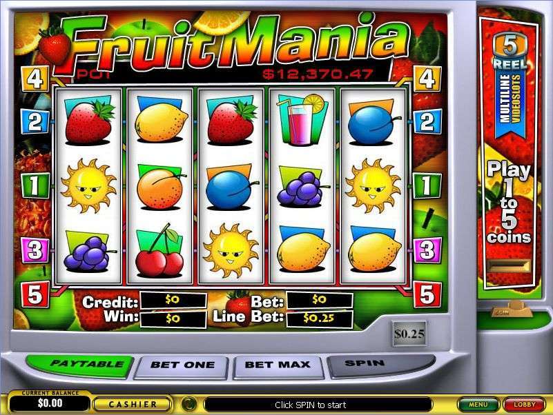Fruit Mania by Playtech