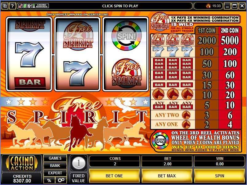 Free Spirit Wheel of Wealth by Games Global