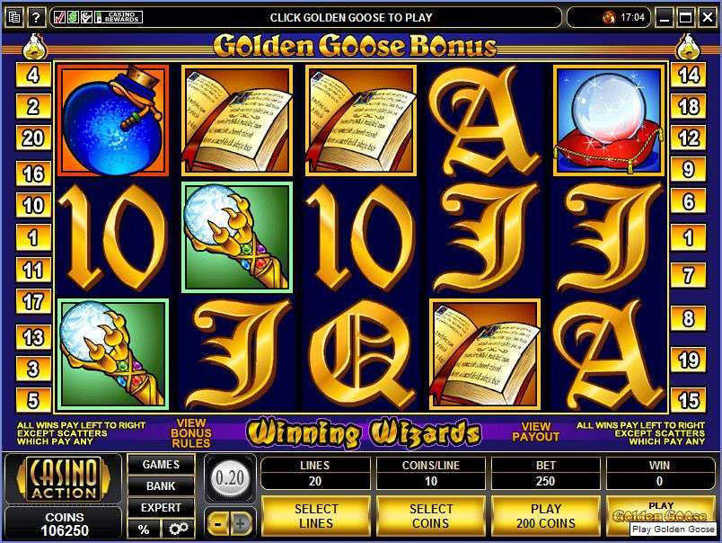 Golden Goose - Winning Wizards by Games Global