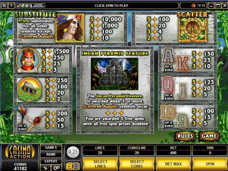 Inca Gold by Games Global