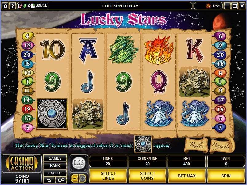 Lucky Stars by Games Global