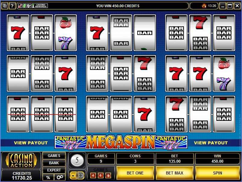 MegaSpin - Fantastic 7's by Games Global