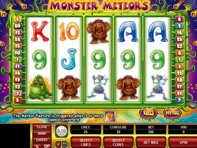 Monster Meteors by Games Global