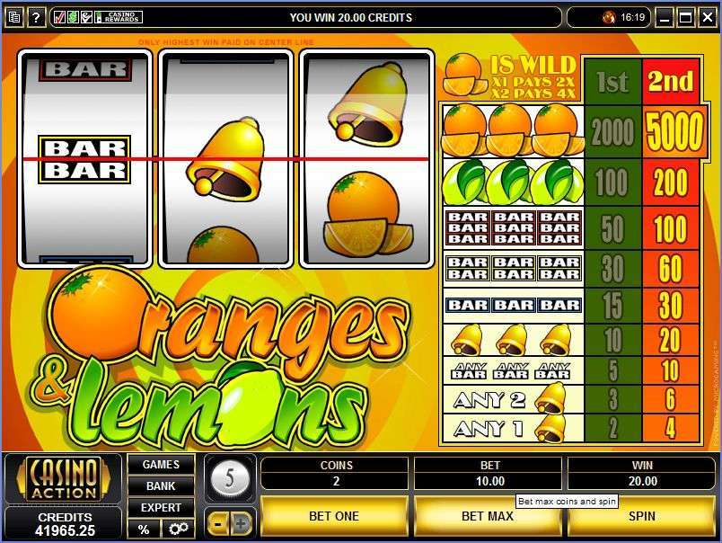 Oranges and Lemons by Games Global