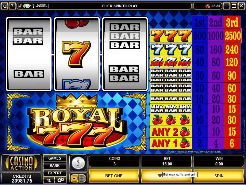 Royal 7's by Games Global