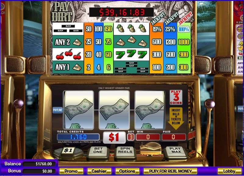 Pay Dirt by Wager Gaming