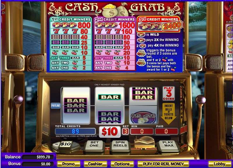 Cash Grab by Wager Gaming