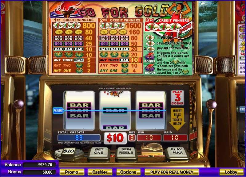 Go For Gold by Wager Gaming