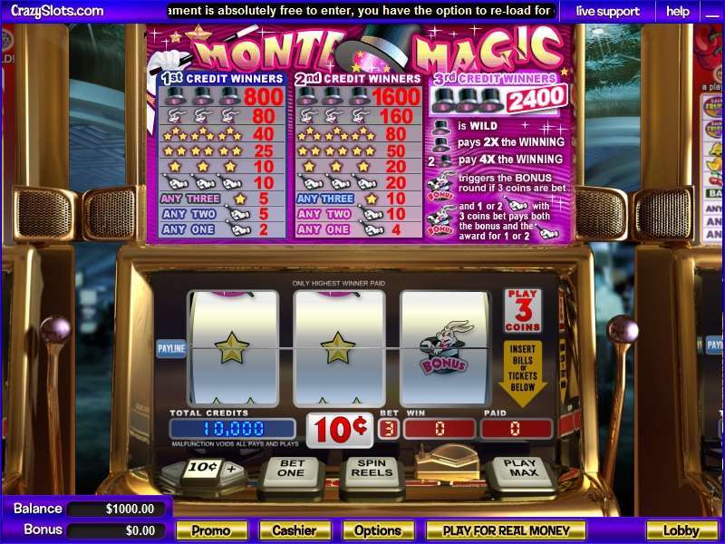Monte Magic by Wager Gaming