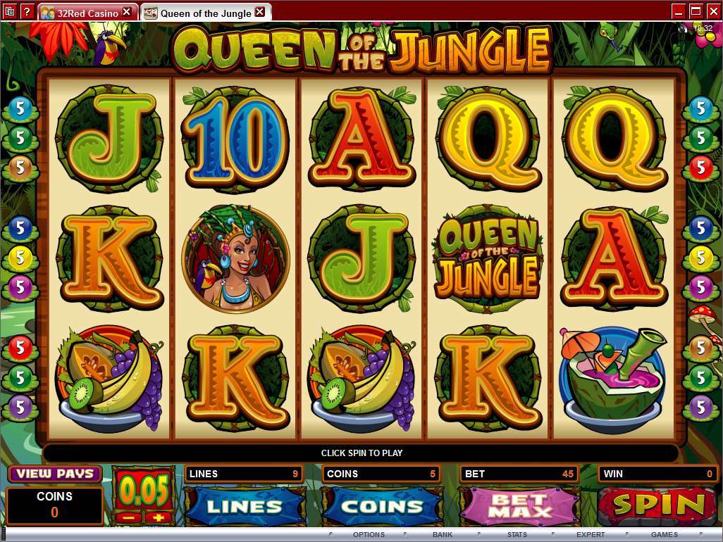 Queen of the Jungle by Games Global