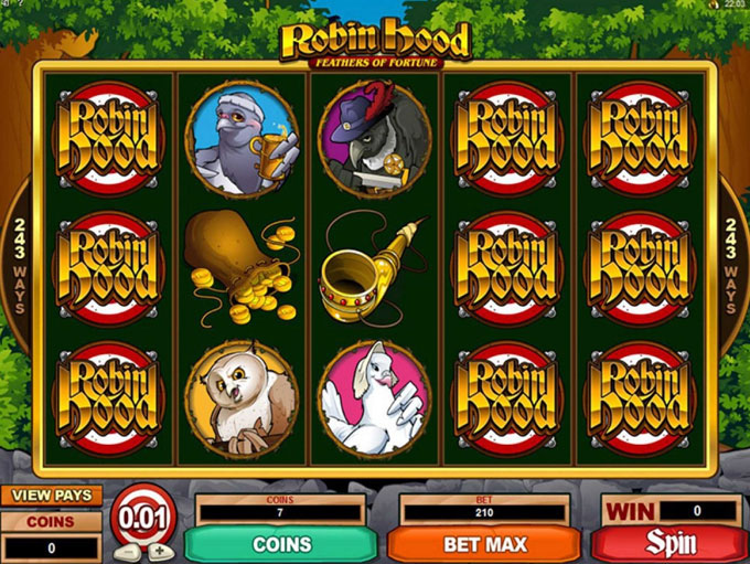 Robin Hood Feathers of Fortune by Games Global