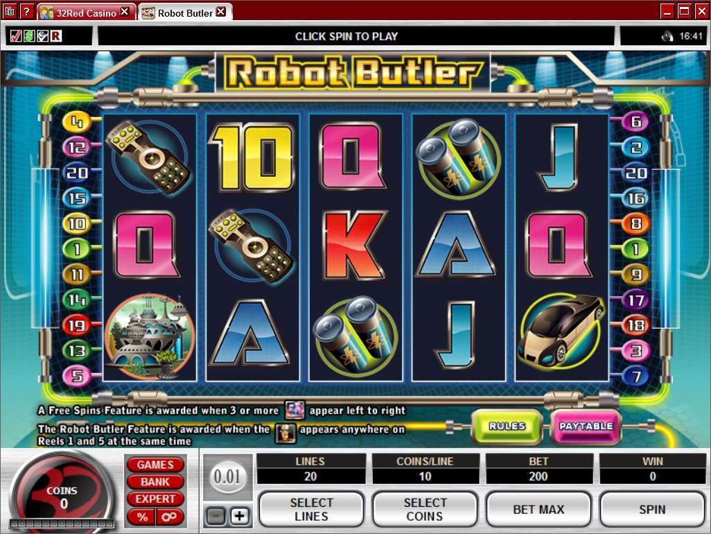 Robot Butler by Games Global