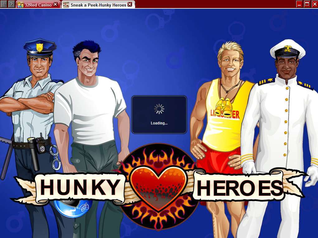 Sneak a Peek - Hunky Heroes by Games Global