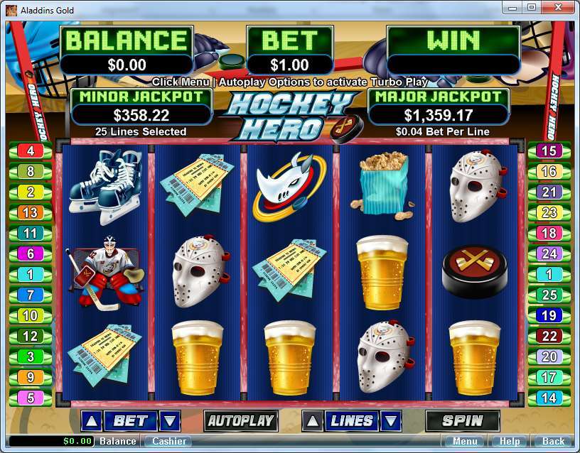 Hockey Hero by Real Time Gaming