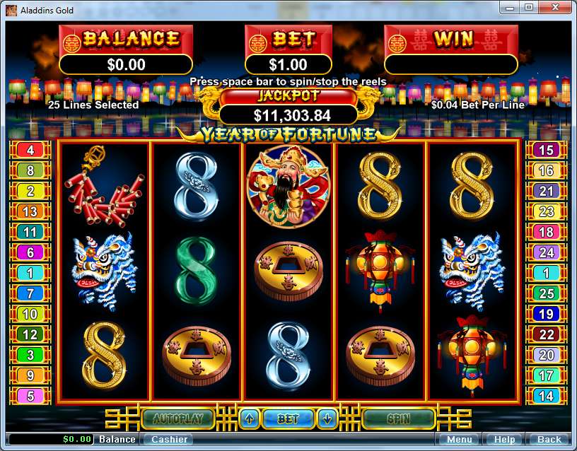 Year Of Fortune by Real Time Gaming