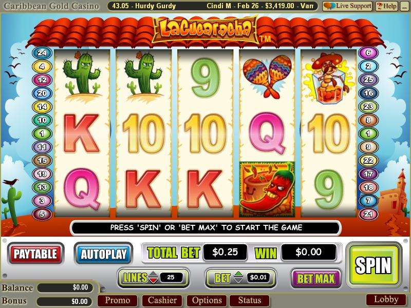 La Cucaracha by Wager Gaming