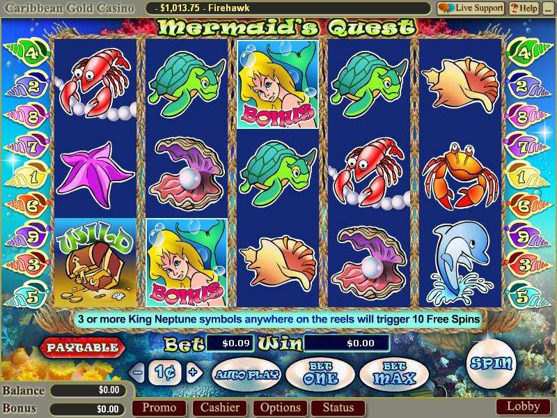 Mermaid's Quest by Wager Gaming
