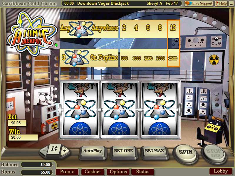 Atomic Jackpot by Wager Gaming