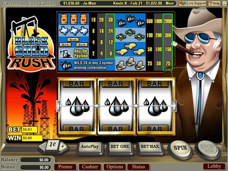 Black Gold Rush by Wager Gaming