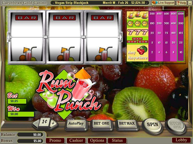 Rum Punch by Wager Gaming